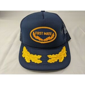 YoungAn Hat Co Snapback Hat First Mate Mesh Foam Scrambled Eggs